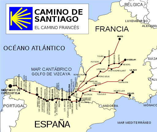 camino routemap